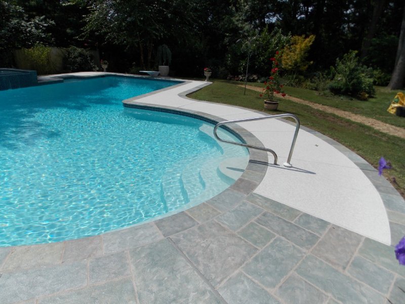 Bê tông áp khuôn với thiết kế thanh lịch