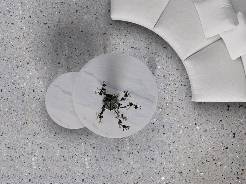 Terrazzo truyền thống được ứng dụng trong nội thất công trình