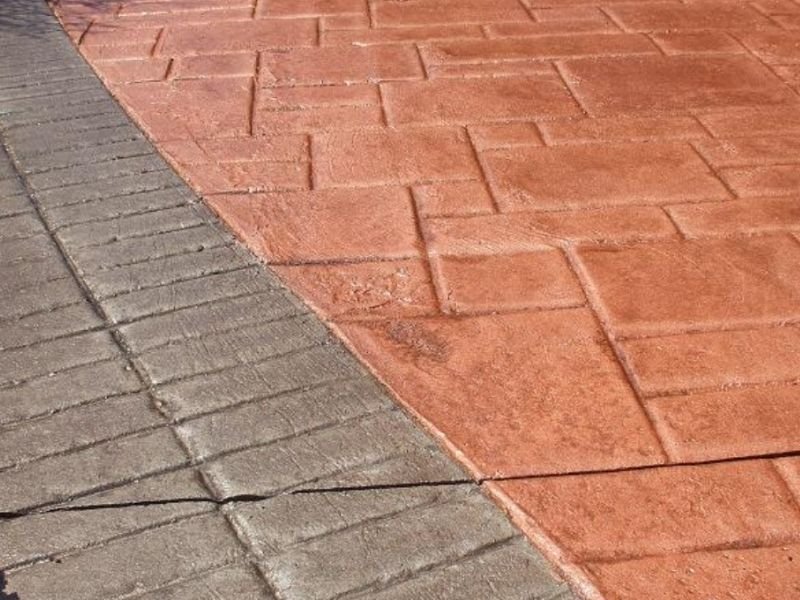 các mẫu bê tông áp khuôn