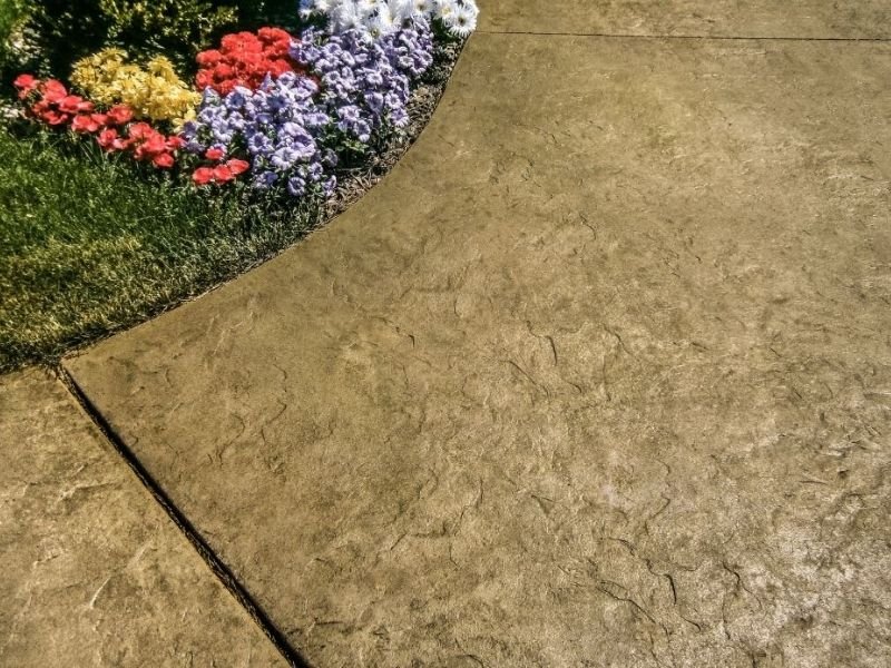 các mẫu bê tông áp khuôn