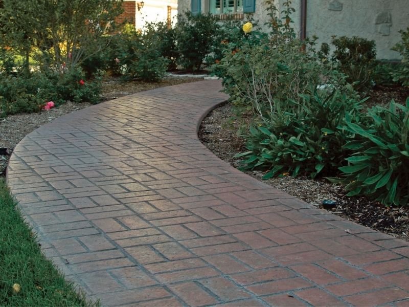 các mẫu bê tông áp khuôn