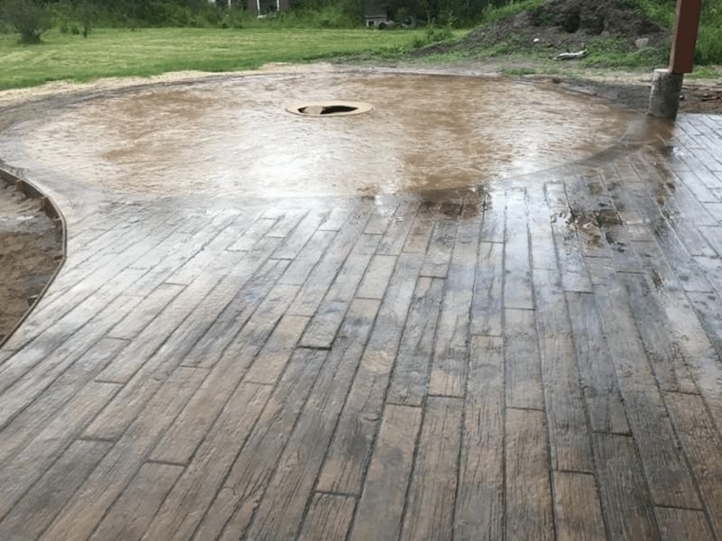 các mẫu bê tông áp khuôn