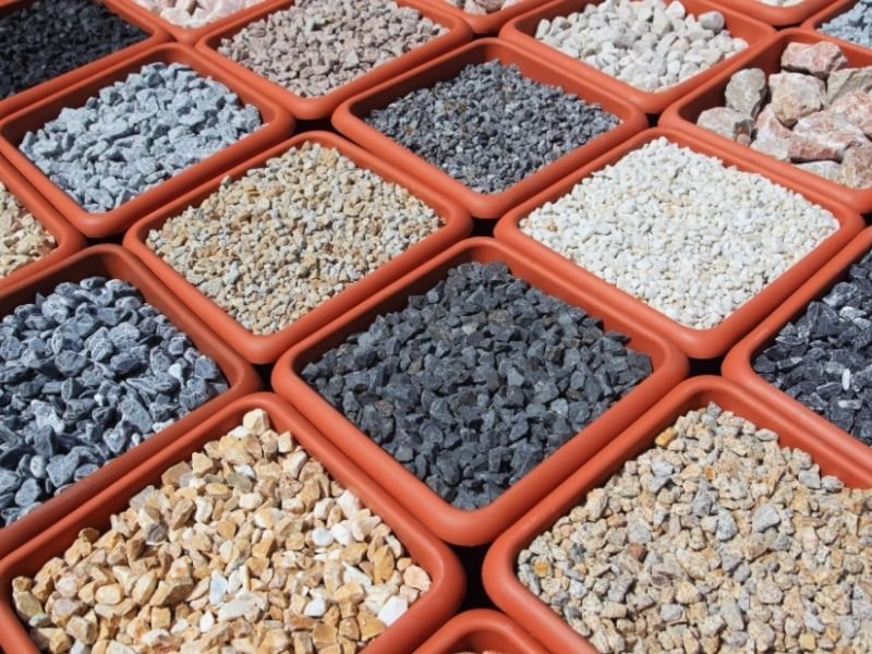 các mẫu đá rửa