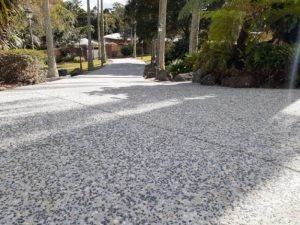 thi công đá rửa