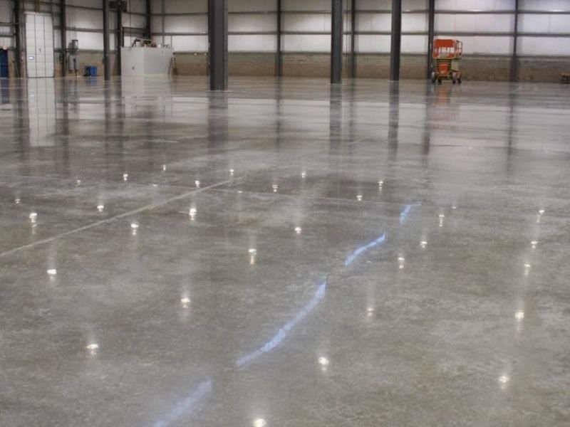 thi công sàn bê tông mài