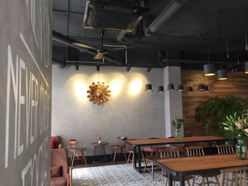 ứng dụng sàn bê tông mài