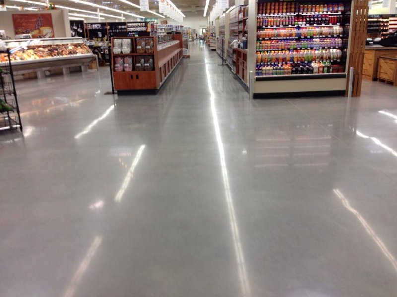 ứng dụng sàn bê tông mài