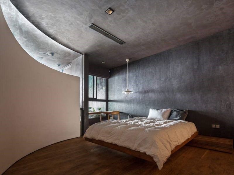 ứng dụng sàn bê tông mài