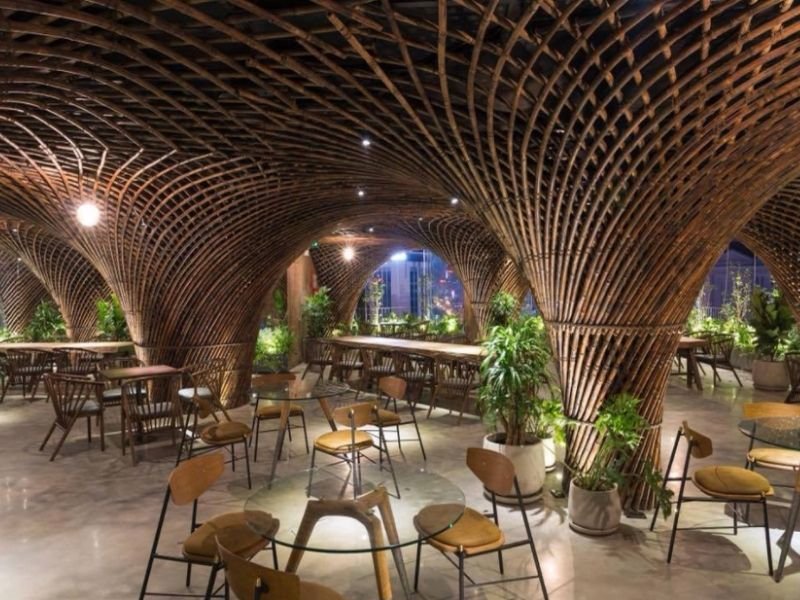 ứng dụng sàn bê tông mài