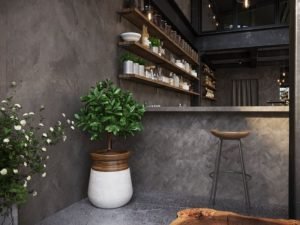 sơn tường giả bê tông