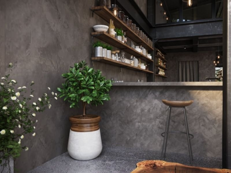 sơn tường giả bê tông