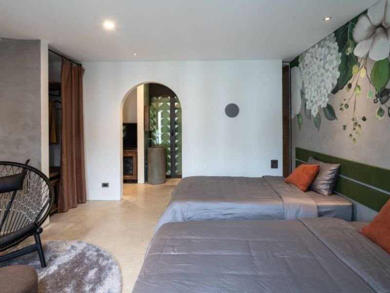 ứng dụng của tường hiệu ứng bê tông