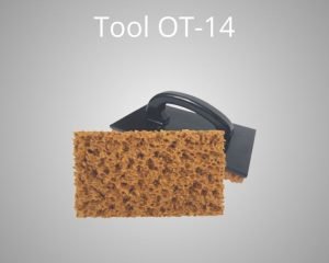 Bàn bọt biển OT-14 - Tạo vân bê tông nhanh, sạch