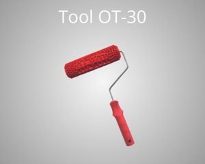 Con lăn tạo hiệu ứng OT-30 - Tạo vân da cá sấu