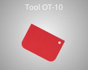 Miếng nhựa tạo phẳng OT-10 - Tạo vân vải nhung độc đáo