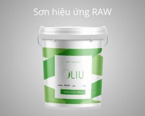 Sơn hiệu ứng RAW - Mang nét thô mộc cho không gian