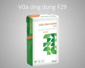 Vữa ứng dụng F29 - Rút ngắn thi công terrazzo, sỏi rửa