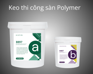 Keo 2 thành phần AB - Đơn giản hóa thi công sàn Polymer