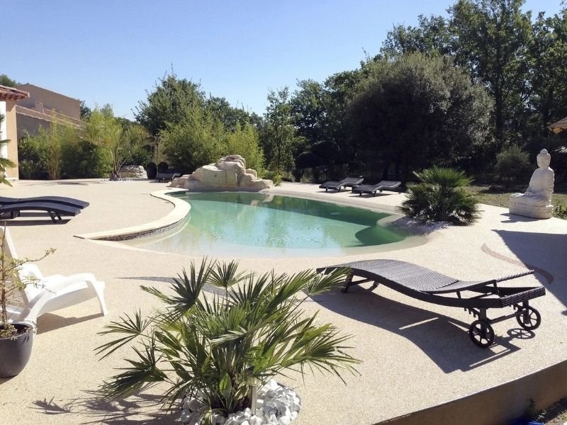 Ứng dụng sàn sỏi polymer ngoài trời (Ảnh sưu tầm)